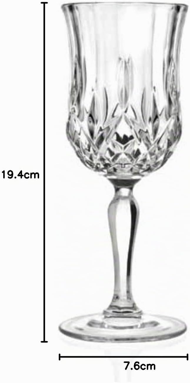 RCR Opera Weinglas zu 23 cl, Packung 6 Stück, Glas, Transparent