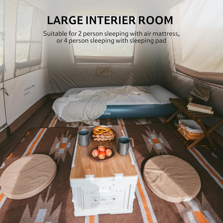 Naturehike Village Instant-Zelt 4-8 Personen Kabinenzelt Wasserdicht für Autocamping 4 Personen/6㎡/B