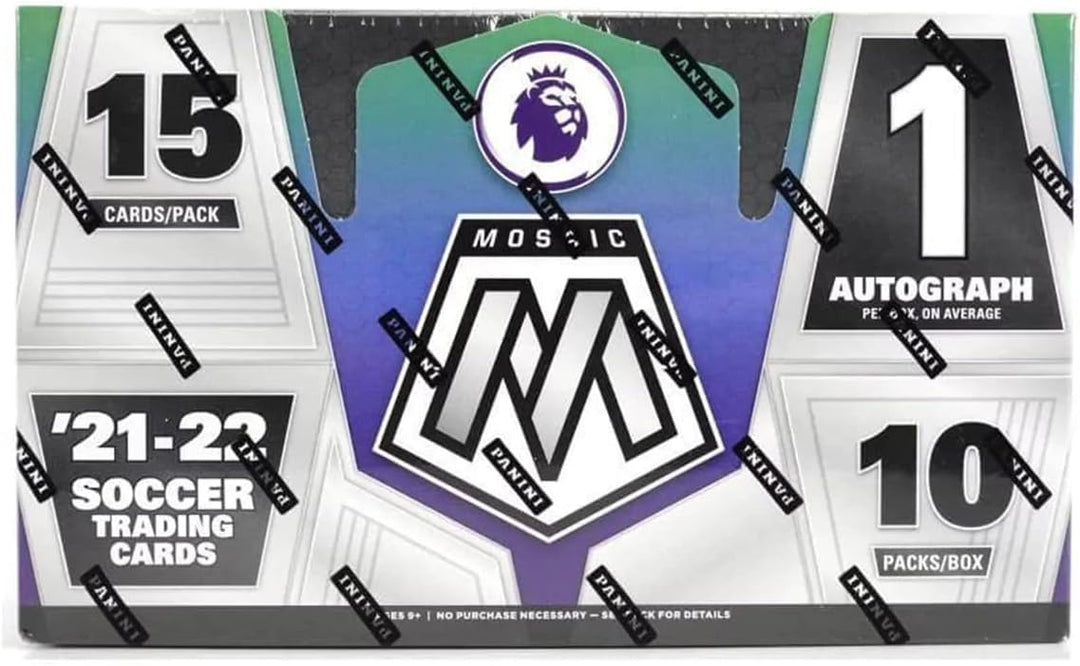 Panini 2021/22 Mosaic Premier League EPL Soccer (Fussball) Hobby Box