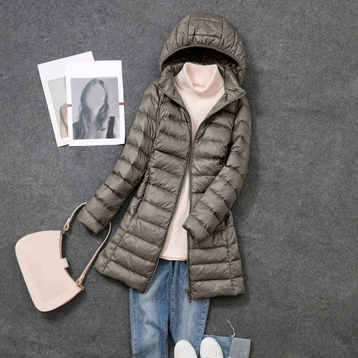 Winterjacke Damen Winterjacke Wintermantel Winterparka mit Kapuze Pufferjacke KapuzenjackeSoftshellj