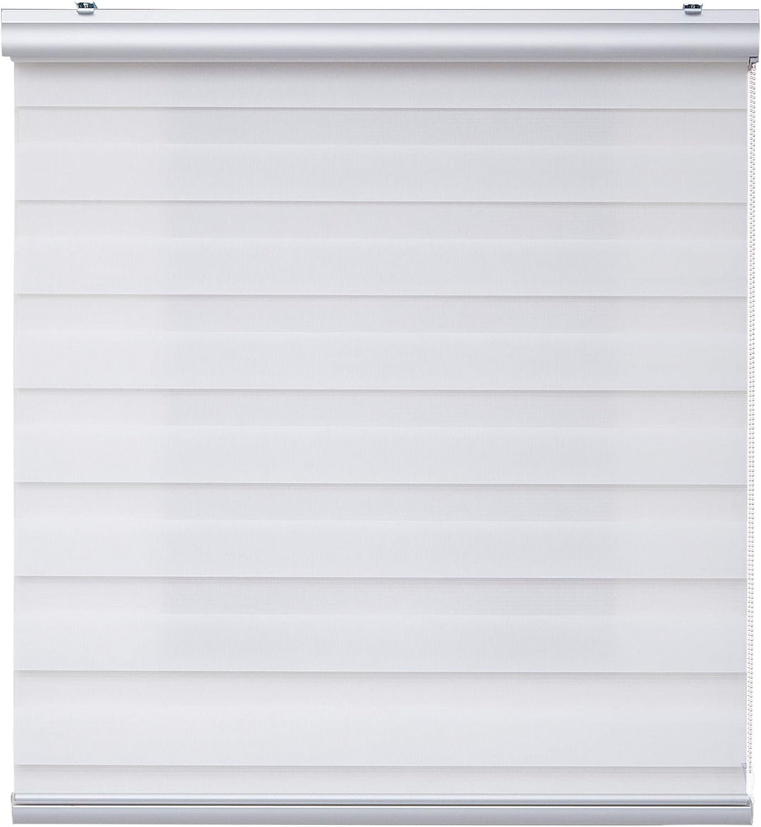 STORESDECO Doppelrollo Plus, Duo Rollo für Fenster und Türen, Zebra Rollo Premium-Finish mit Kassett