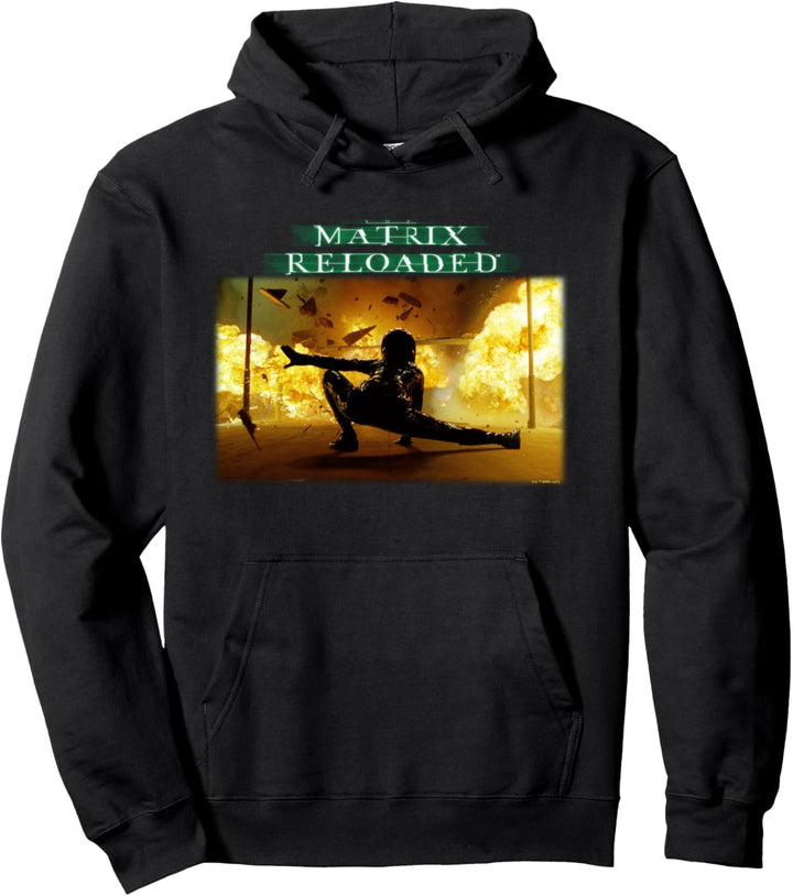 The Matrix Reloaded Trinity's Chaos Pullover Hoodie