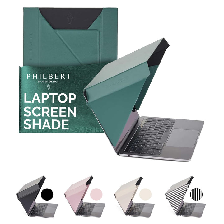 Philbert Design – 4 in 1 Laptop Screen Shade Slim Hood : Sonnenschutz | Datenschutz | Hitzeschutz |