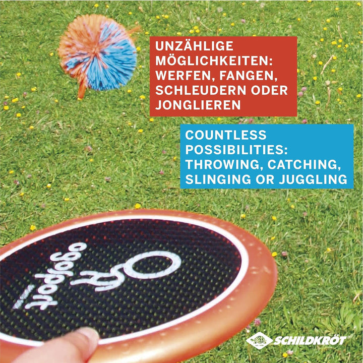 Schildkröt® Ogo Sport Set Mezo, 2 extra grosse Ogo Softdiscs Ø38cm, 1 Ball, der beliebte Spiel-Klass