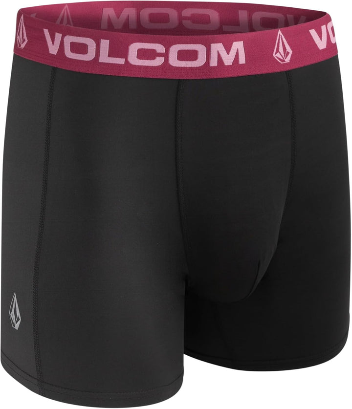 Volcom Herren Volcom Boxer Briefs Boxershorts (4er Pack) M Mehrfarbig/Hellblau/Schwarz/Hellgrün, M M