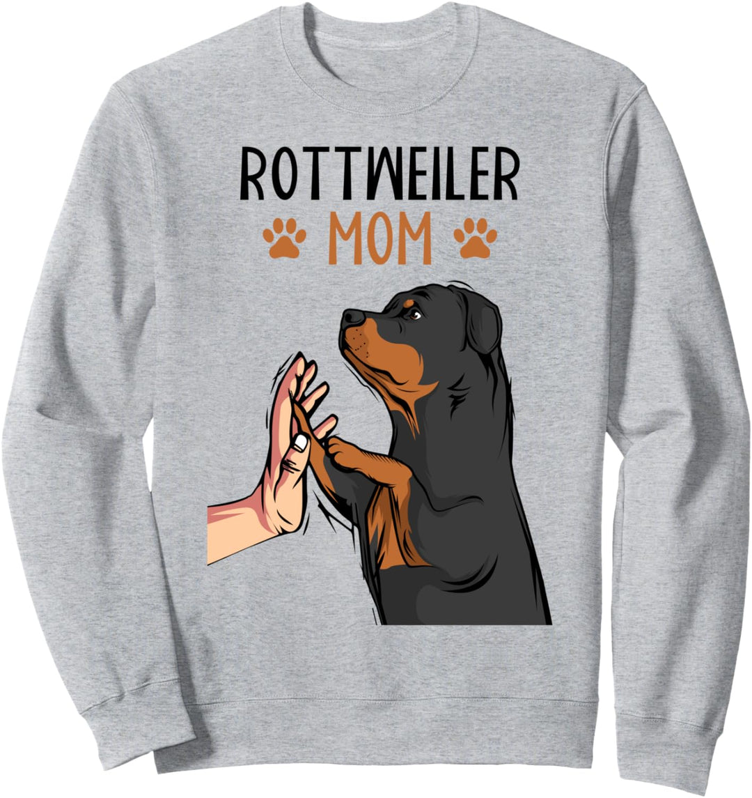 Rottweiler Mama Hunde Mom Frauchen Muttertag Frauen Sweatshirt