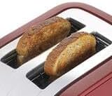 Kenwood Toaster Turbo TCM300RD Rot 2 Schlitz Bräunungsregelung 5 Bräunungsstufen Auftau- und Aufwärm