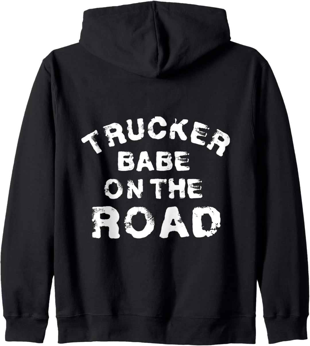 Trucker Babe on the road LKW Fahrerin Truckerin Geschenk Kapuzenjacke
