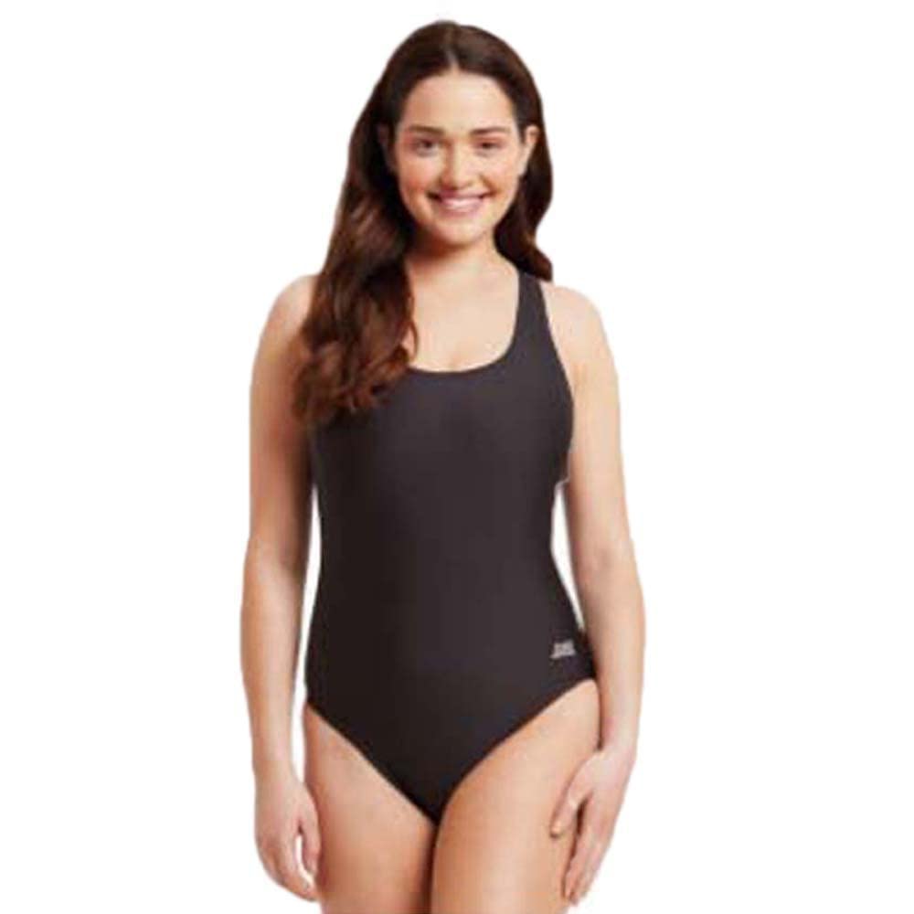 Zoggs Damen Coogee Sonicback Ecolast Bademode 44 Schwarz, 44 Schwarz