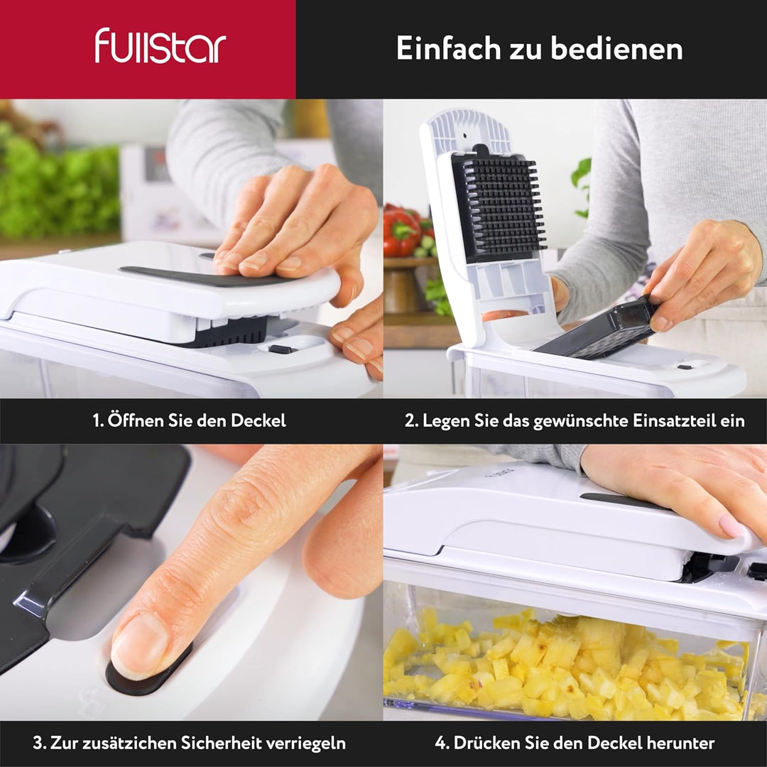 Gemüseschneider Spiralschneider Gemüsehobel - Gemüse Schneider Zwiebelschneider Kartoffelschneider O