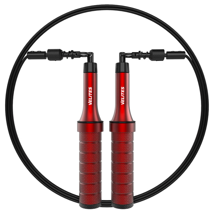 Velites Earth 2.0 gewichtetes Springseil für Crosstraining, Boxen und Fitness I Ideal zur Maximierun