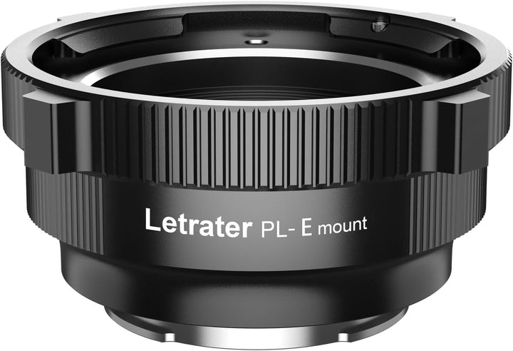 Letrater PL Objektivhalterungsadapter, PL auf Sony E/NEX Mount Kameras A7S3/FS7/5/FX9/A7R4/R3/a Seri
