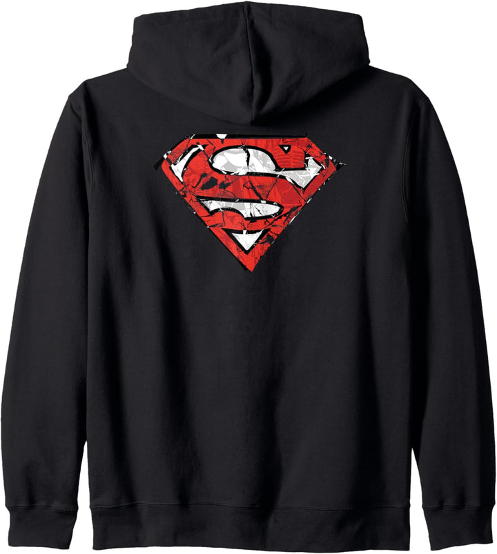 Superman Ripped and Shredded Kapuzenjacke
