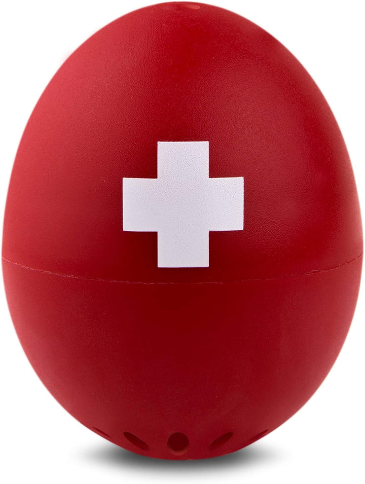 Swiss PiepEi - Singende Eieruhr zum Mitkochen - Eierkocher für 3 Härtegrade - Schweizer Kreuz - Lust