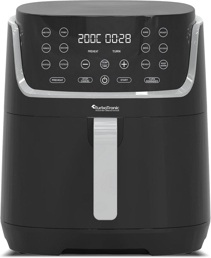 Heissluftfritteuse XL, 8 Liter - AF13D - digitale XL Heissluftfritteuse, 13 Programme, Airfryer, gro