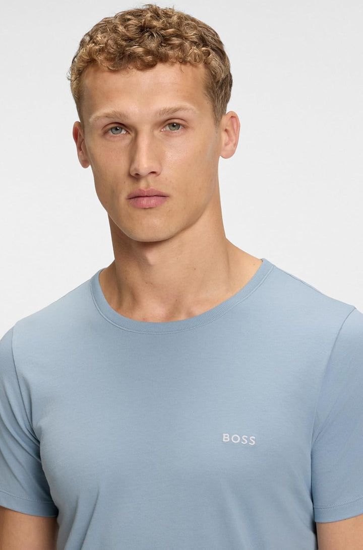 BOSS Herren Tshirtrn 3p Classic 10267939 0 Underwear_T_Shirt (1er Pack) M 981open Miscellaneous, M 9