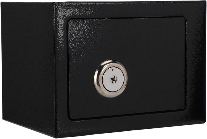 Safe mit Schlüssel-Schloss, Möbeltresor mit vorgebohrten Löchern können, wandsafe geldkassette Doppe
