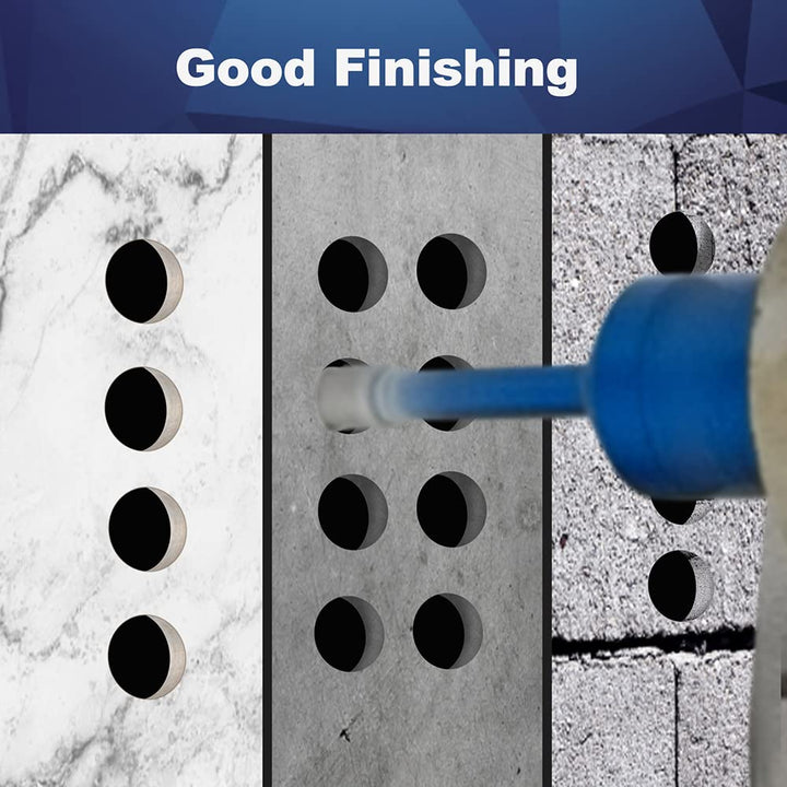 Diamant Fliesenbohrer 6mm - 2 stücke M14 Diamantbohrer Lochsäge für Fliesen Porzellan Keramik Marmor