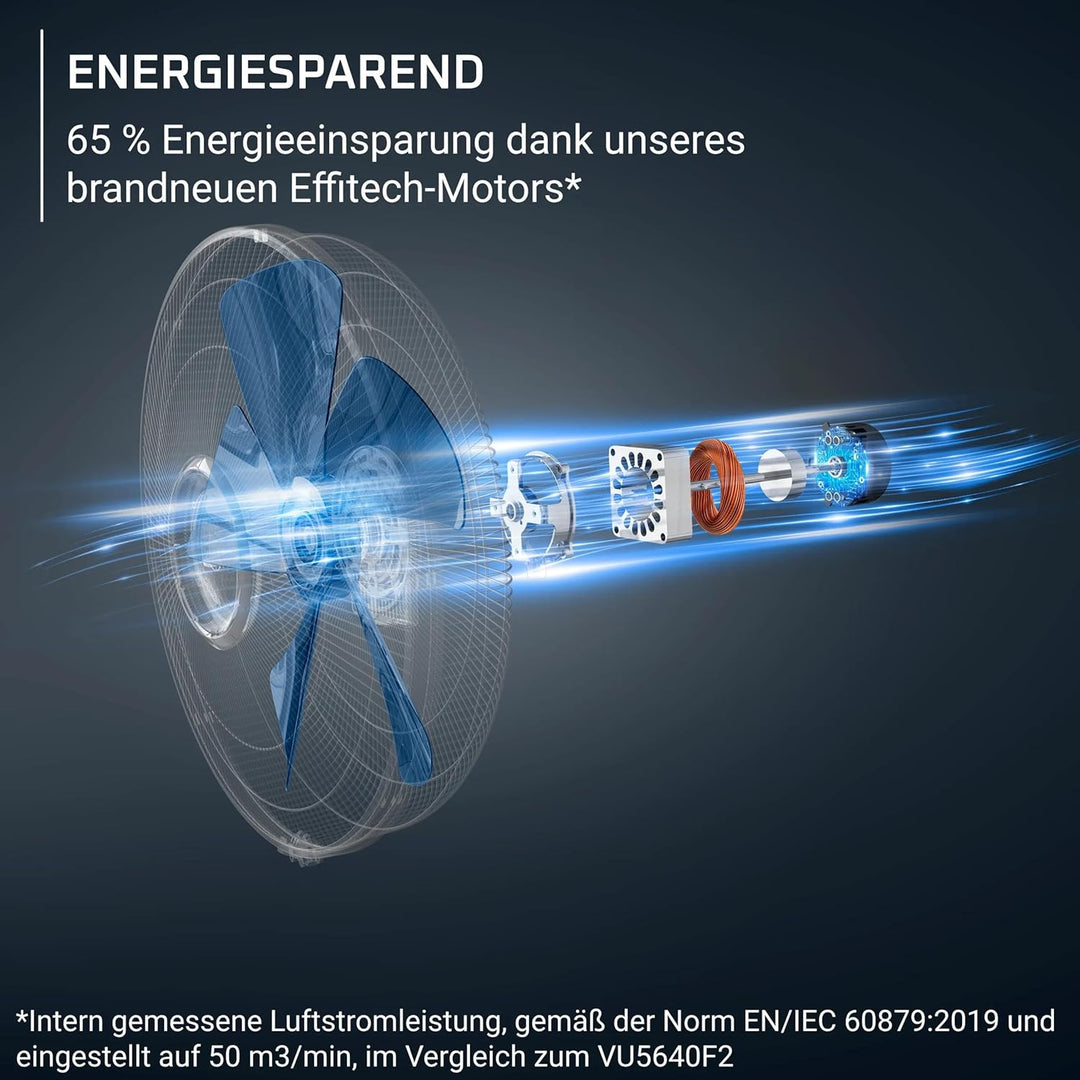 Rowenta Turbo Silence Extreme, Standventilator, leistungsstark, langlebiges Design, energiesparend,