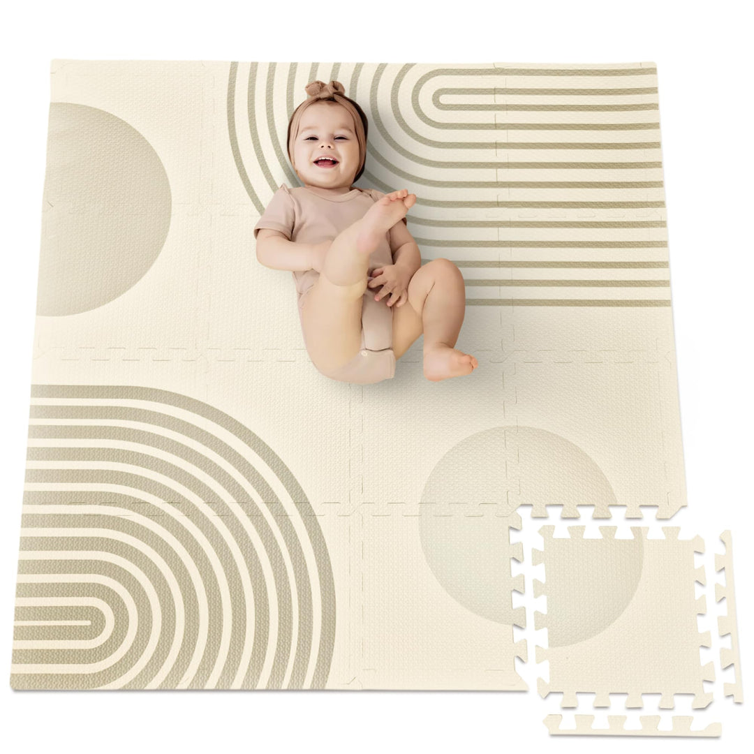 Cateam Weiche Eva-Schaumstoff-Puzzlematte für Babys und Kinder für den Boden - Ineinandergreifende F