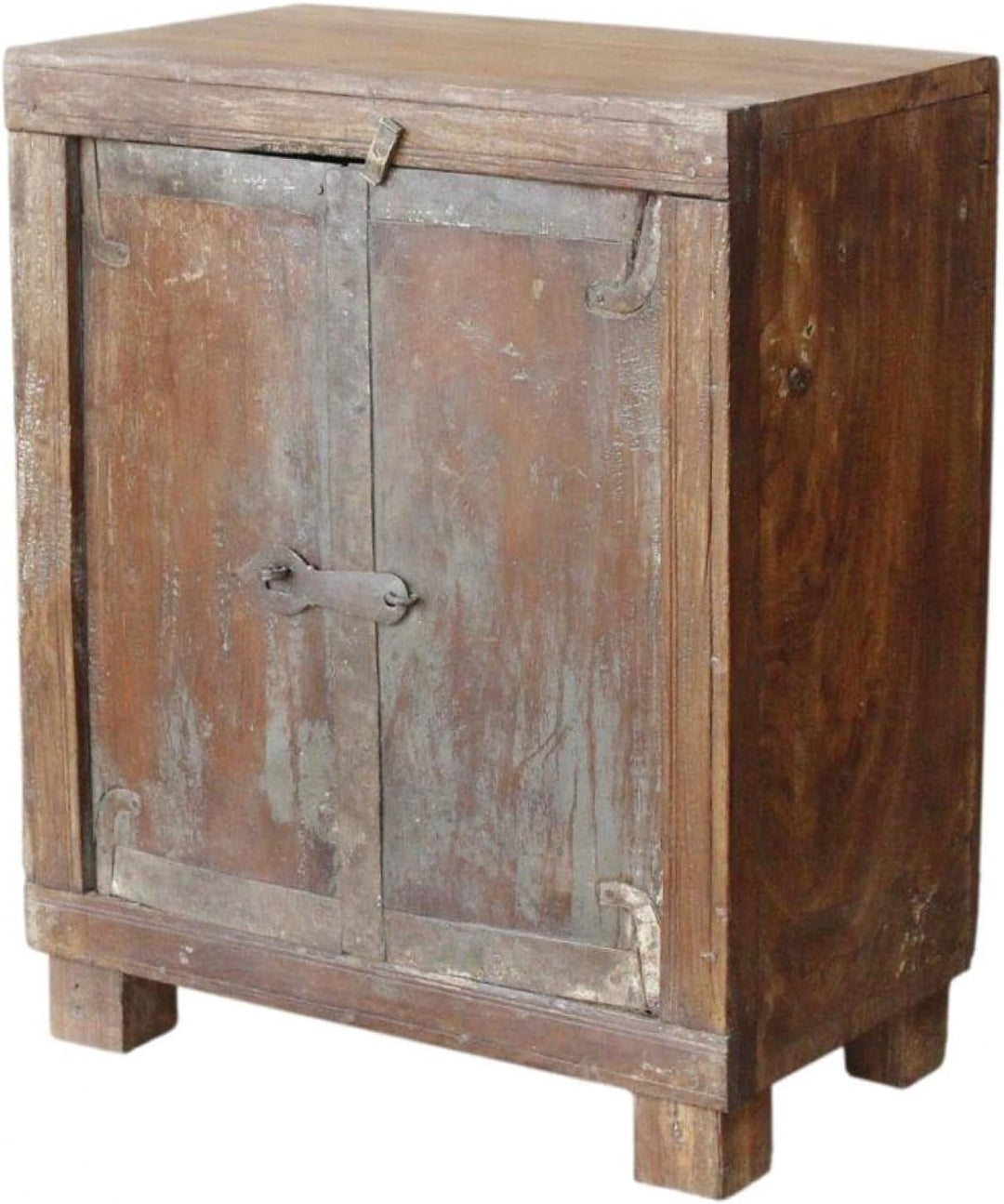 GURU SHOP Vintage Beistellschrank, Kommode, Nachttischschrank, Flurschrank - Modell 68, 53x43x26 cm