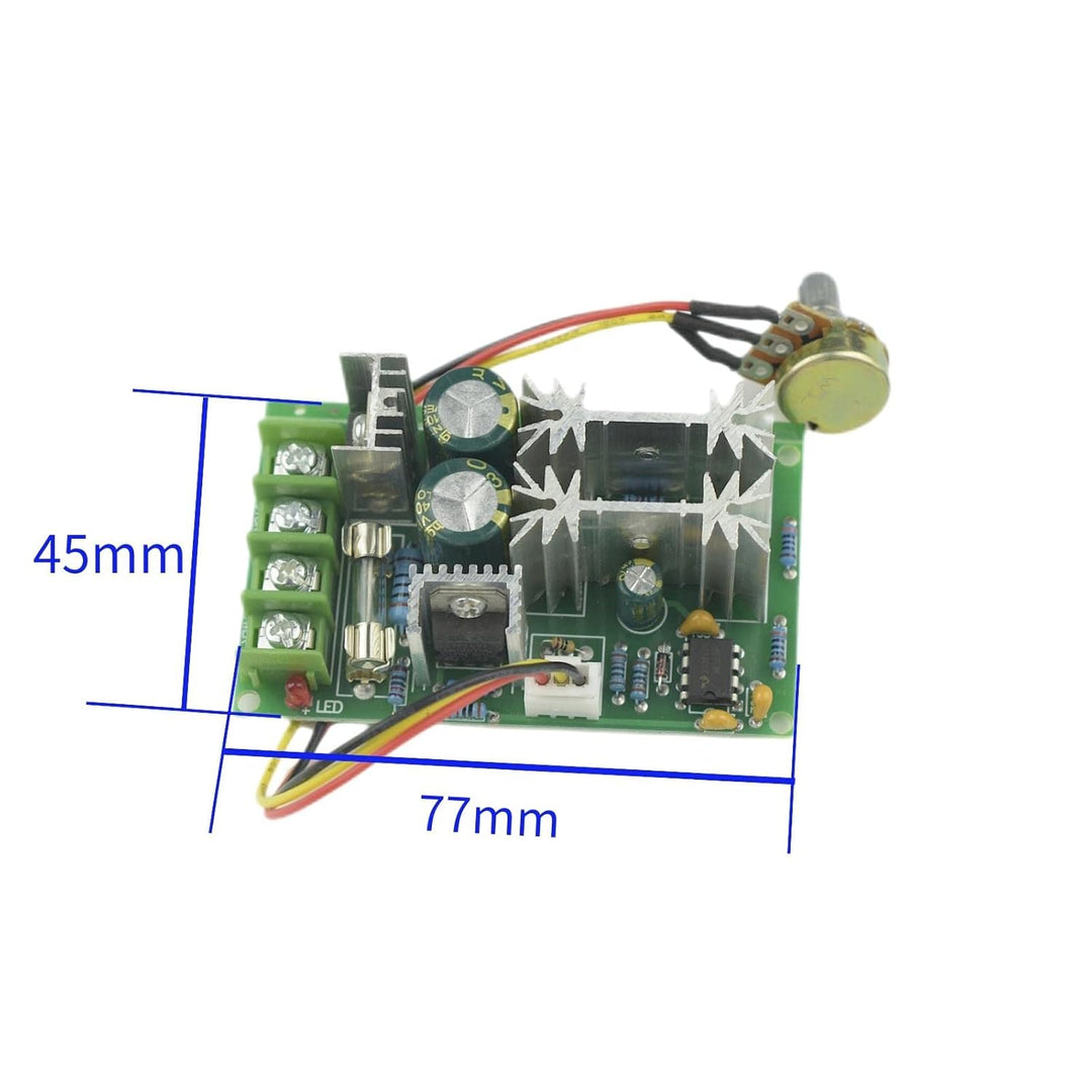 CONQUERALL 895 Motor 12V 9000RPM/24V 18000RPM Hochleistungs Mini DC Motor mit Halterung und 20A Dreh