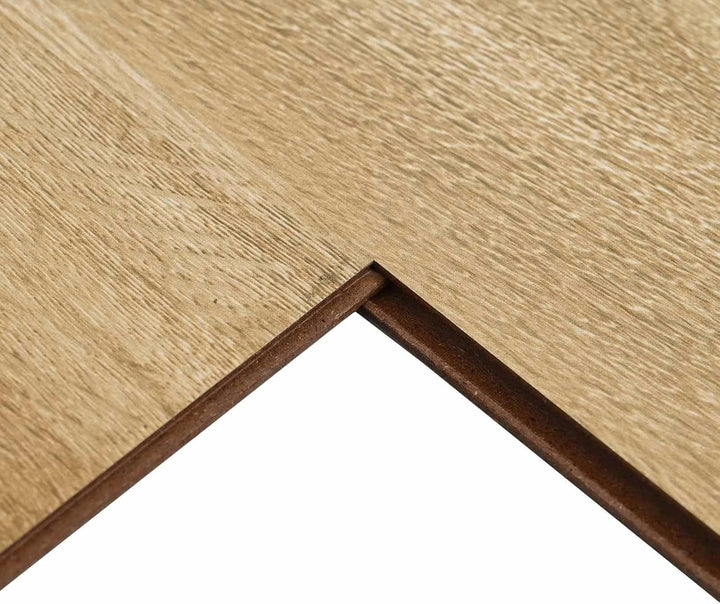 Laminatboden 15 Stück Rustikales Braun aus Holzwerkstoff, 101 x 20 x 0,8 cm, Klicksystem ohne Kleber