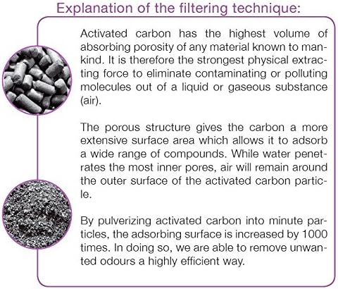 Carbon Aktive 300Z Aktivkohlefilter Grow 300m³/h Geruchsfilter
