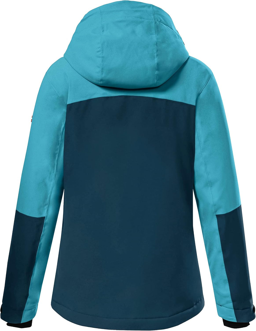 Killtec Mädchen Ksw 155 Grls Ski Jckt Skijacke/Funktionsjacke mit Kapuze und Schneefang, Türkis