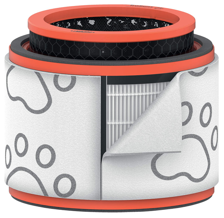 Leitz TruSens Haustier 3-in-1 HEPA Filtertrommel für Leitz TruSens Z-2000/Z-2500 Luftreiniger, Wasch