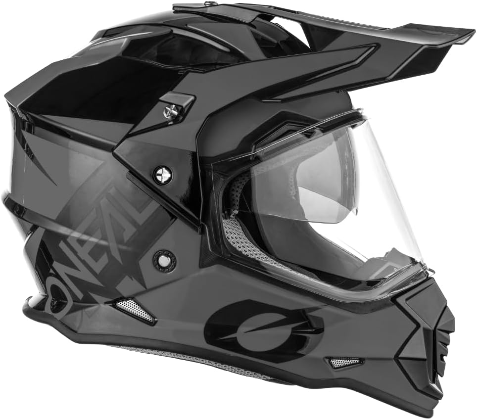 O'NEAL Unisex – Erwachsene Sierra Helmet Helm L (59/60 cm) Schwarz/Grau, L (59-60 cm) Schwarz/Grau