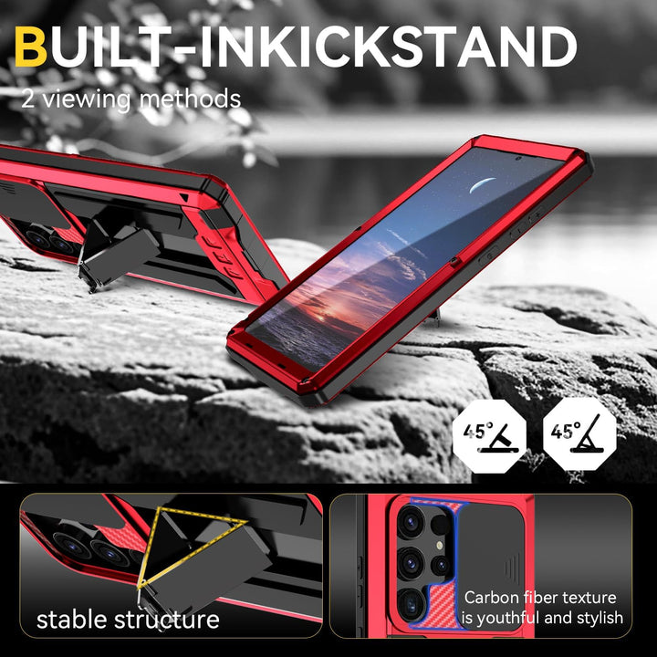 MIYIYQP Kompatibel mit Samsung Galaxy S24 Ultra 5G Handyhülle, Outdoor Powerful Hybrid Schutz stossf