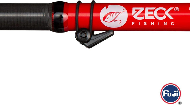 Zeck Predator 2,40m 80g Troy Spinnrute - Reiserute für Hecht & Zander, Hechtrute für Angelreisen, Ku