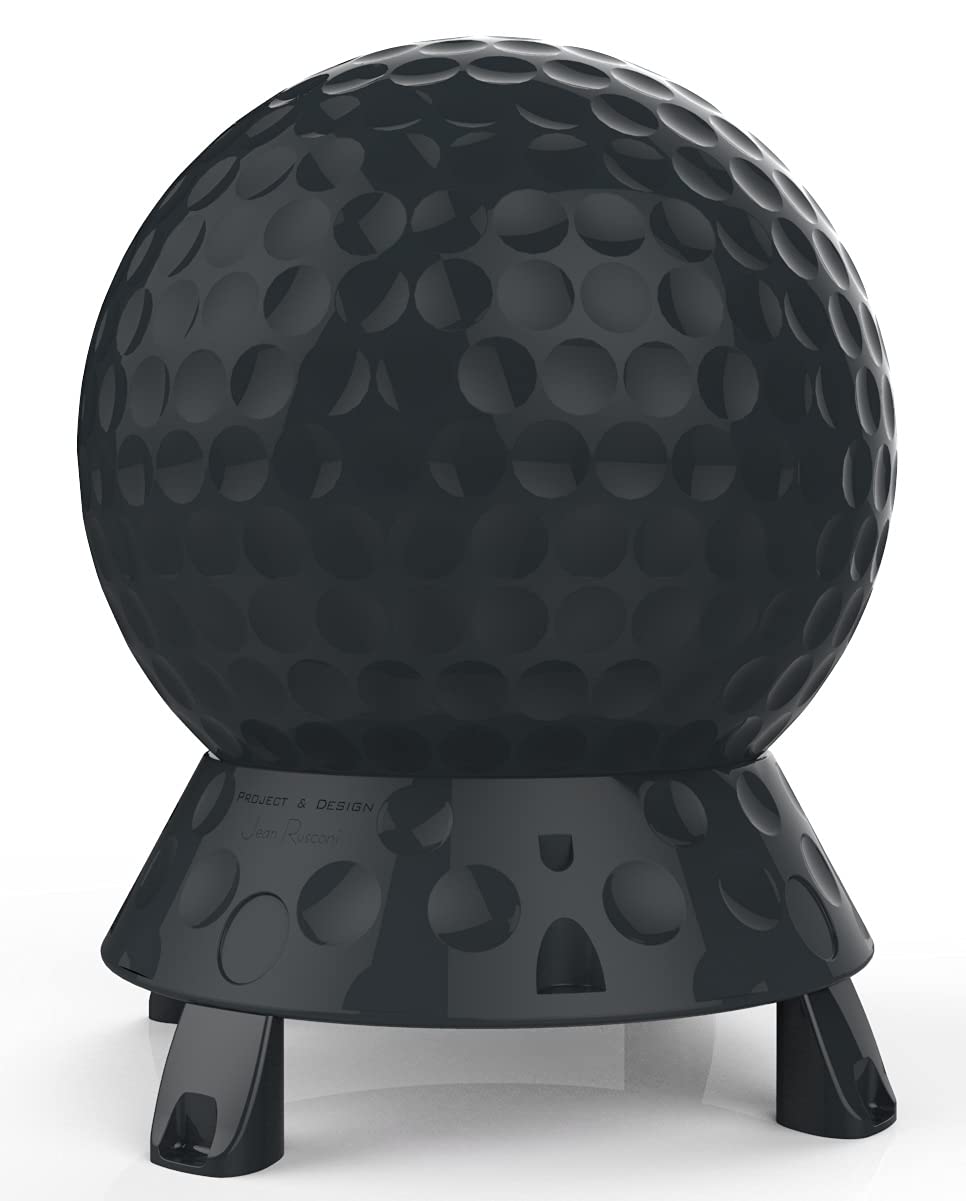 Arkema Design HB200 Hot Ball Solar-Warmwasserkollektor aus Aluminium und Kunstharz, schwarz