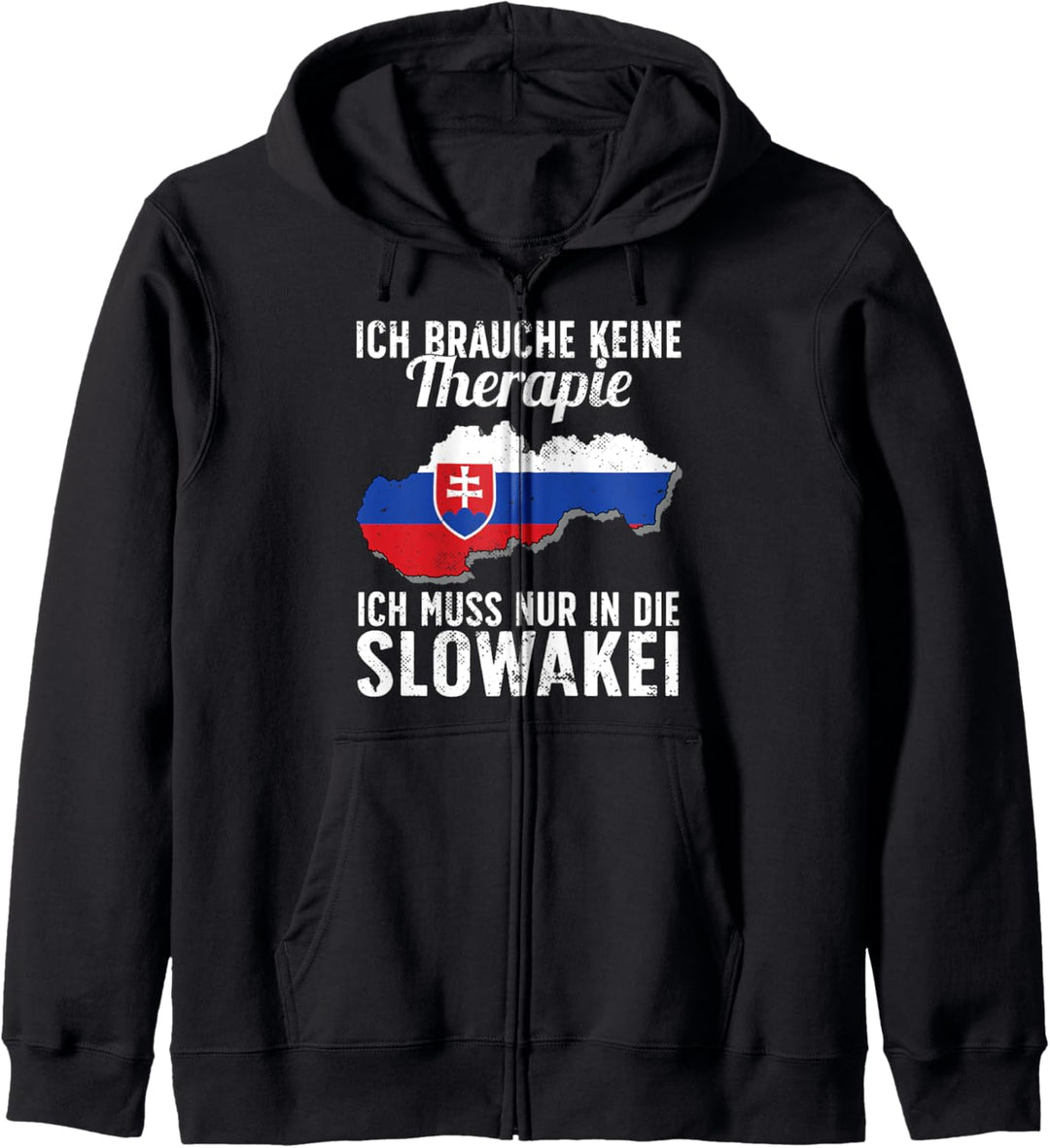Slowakische Flagge I Slowakei Urlaub I Slowakei Kapuzenjacke