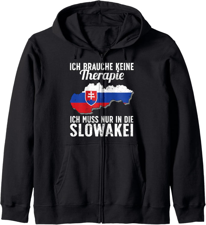 Slowakische Flagge I Slowakei Urlaub I Slowakei Kapuzenjacke