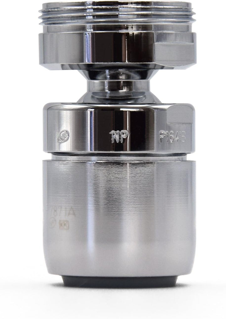 NEOPERL® Strahlregler Cascade SLC® AC mit Kugelgelenk, M 24 x 1, 13,5-15 l/min, verchromt, 01086097