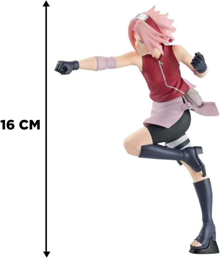 BANPRESTO Naruto Shippuden - Haruno Sakura - Figurine Vibration Stars 16cm