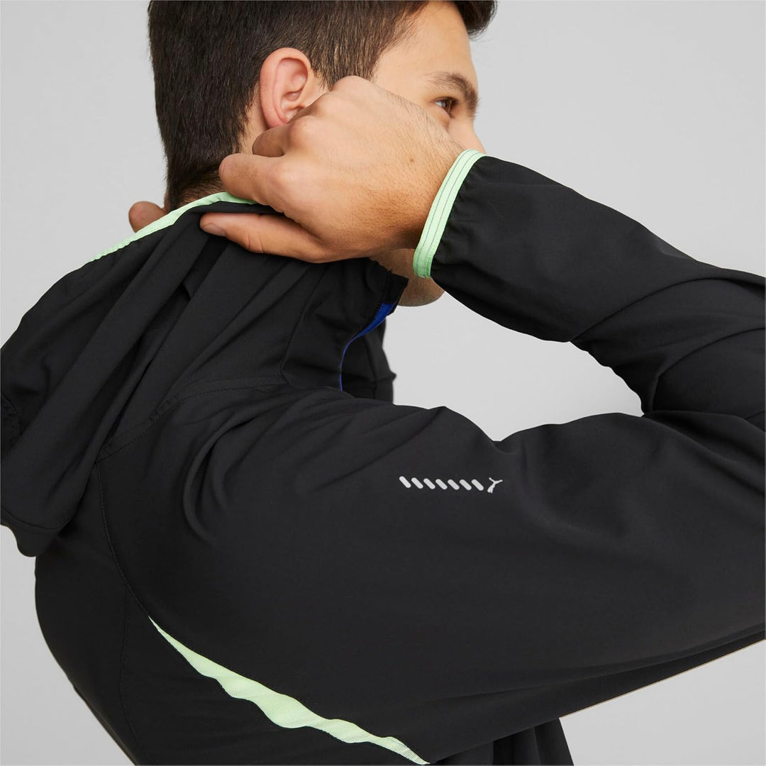 PUMA Herren Laufjacke L puma black, L puma black