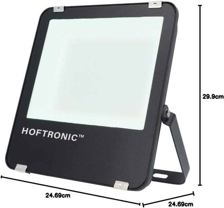 HOFTRONIC - LED Strahler Aussen 100W 16000 Lumen 160lm/W 6400K Kaltweiss LED Flutlicht Aussenleuchte