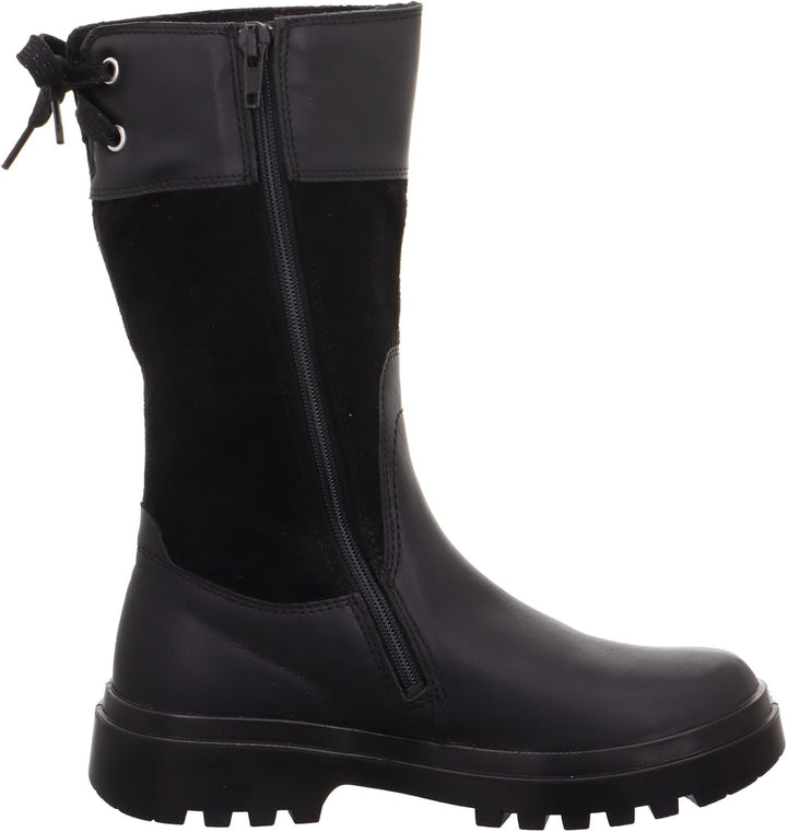 Superfit Mädchen Abby Leicht Gefütterte Gore-tex Schneestiefel 27 EU Schwarz 0000, 27 EU Schwarz 000