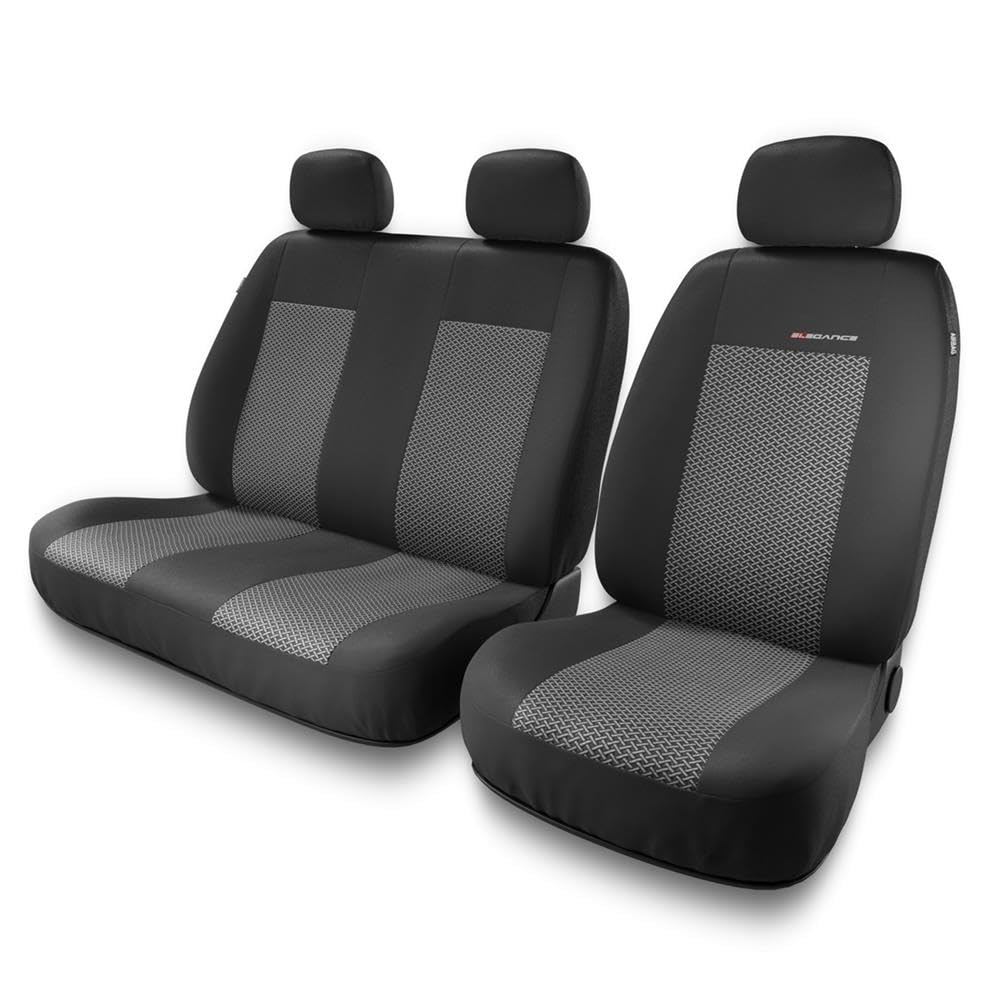 Mossa - Universal Sitzbezüge Auto kompatibel mit VW Volkswagen Transporter III, IV, V, VI, VII (1996
