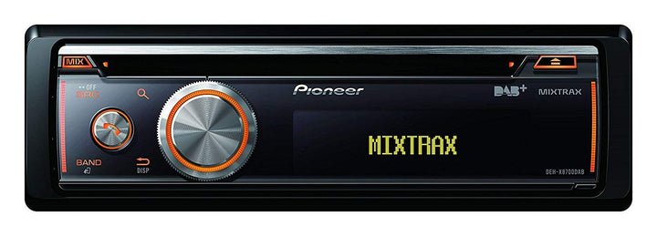Pioneer DEH-X8700DAB , 1DIN Autoradio , CD-Tuner mit FM und DAB+ , Bluetooth , MP3 , USB und AUX-Ein