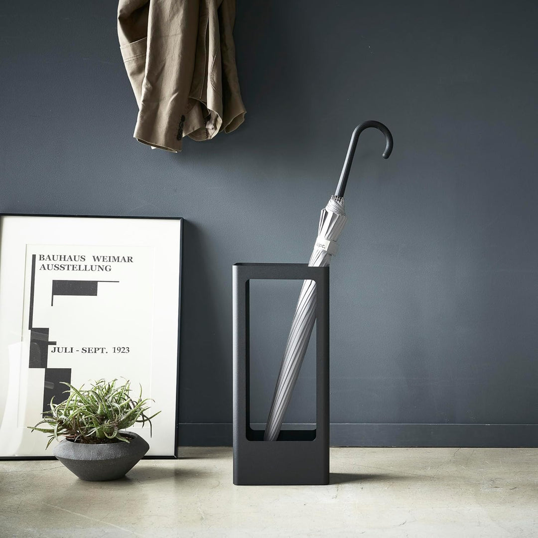 YAMAZAKI Schirmständer, Schwarz, One Size, 4929