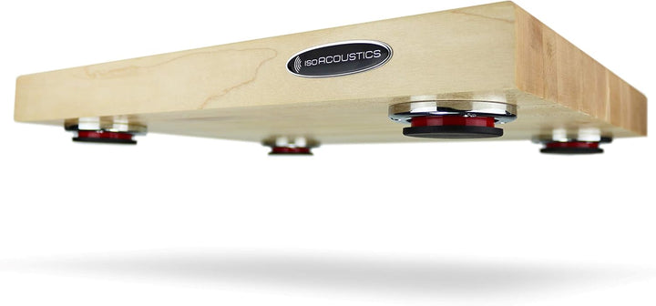 IsoAcoustics Delos-Serie mit Holzblöcken zur Plattenspielerentkopplung: 1815M1 (455mm breit x 380mm