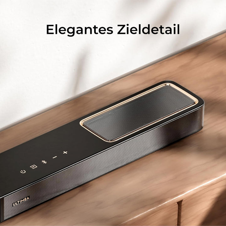ULTIMEA 3.1.2 Soundbar für TV Geräte mit Dolby Atmos, 6,5" Subwoofer, App-Steuerung, VoiceMX & BassM