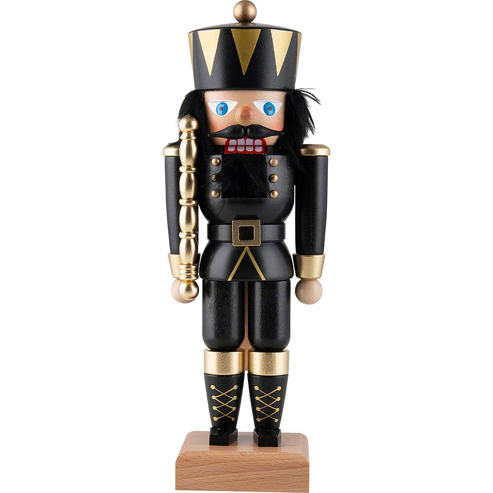 Christian Ulbricht Nussknacker König schwarz - 27 cm