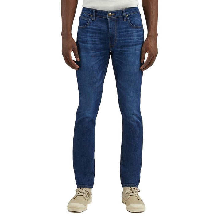 Lee Herren Luke I Jeans 31W / 32L Dk Worn Kansas Blue, 31W / 32L Dk Worn Kansas Blue