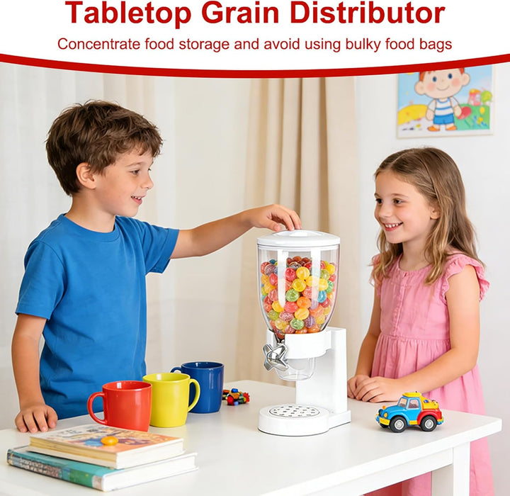 LUPATDY Pack Müslispender 3.5L, Aufbewahrungsbox Küche Organizer mit Deckel, Cereal Dispenser für Mü