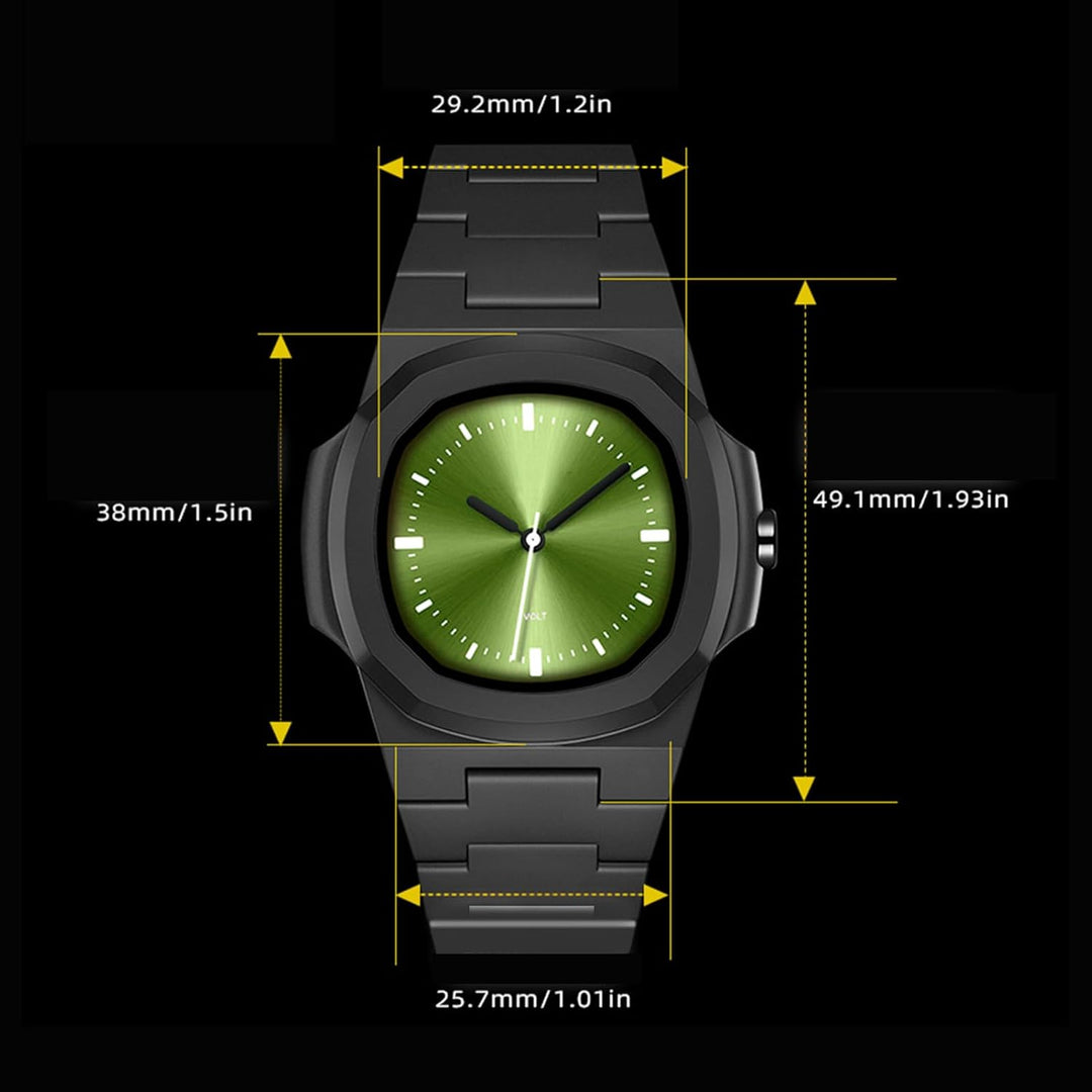 Uhren für Herren, Outdoor-Sportuhr, 50 m regensichere Digitale Armbanduhr, minimalistische Lange Sta